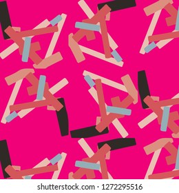 Simple vector illustration. Abstract geometric background pattern
