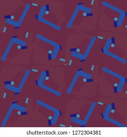 Simple vector illustration. Abstract geometric background pattern