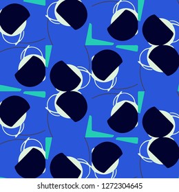 Simple vector illustration. Abstract geometric background pattern