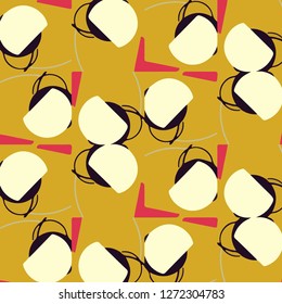 Simple vector illustration. Abstract geometric background pattern