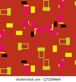 Simple vector illustration. Abstract geometric background pattern