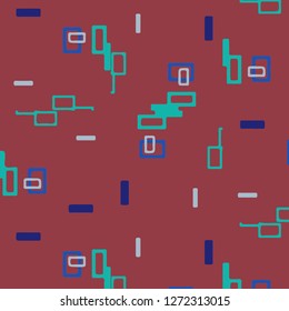 Simple vector illustration. Abstract geometric background pattern