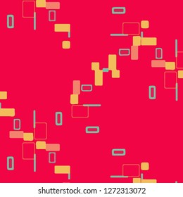 Simple vector illustration. Abstract geometric background pattern