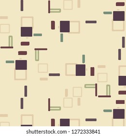 Simple vector illustration. Abstract geometric background pattern