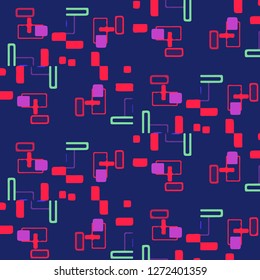 Simple vector illustration. Abstract geometric background pattern