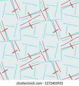 Simple vector illustration. Abstract geometric background pattern