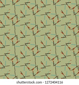 Simple vector illustration. Abstract geometric background pattern
