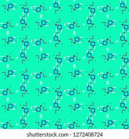 Simple vector illustration. Abstract geometric background pattern