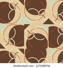 Simple vector illustration. Abstract geometric background pattern