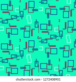 Simple vector illustration. Abstract geometric background pattern