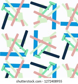 Simple vector illustration. Abstract geometric background pattern