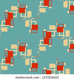 Simple vector illustration. Abstract geometric background pattern