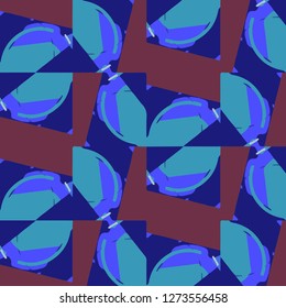 Simple vector illustration. Abstract geometric background pattern