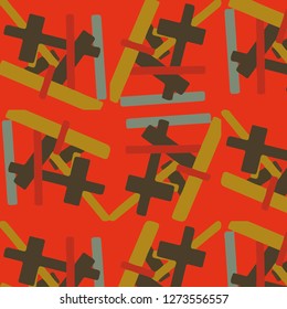Simple vector illustration. Abstract geometric background pattern