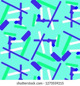 Simple vector illustration. Abstract geometric background pattern