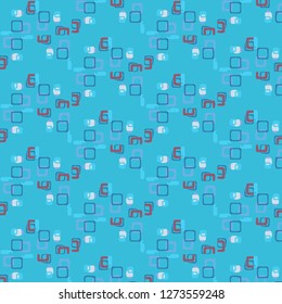 Simple vector illustration. Abstract geometric background pattern
