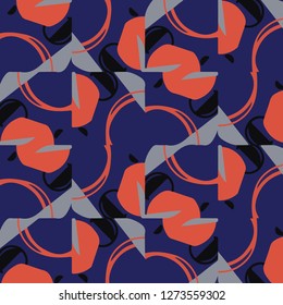Simple vector illustration. Abstract geometric background pattern