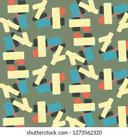Simple vector illustration. Abstract geometric background pattern
