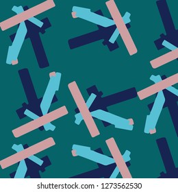 Simple vector illustration. Abstract geometric background pattern