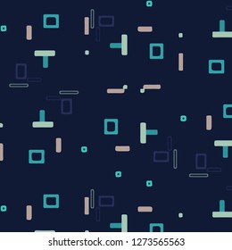 Simple vector illustration. Abstract geometric background pattern