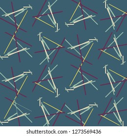 Simple vector illustration. Abstract geometric background pattern