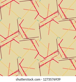 Simple vector illustration. Abstract geometric background pattern