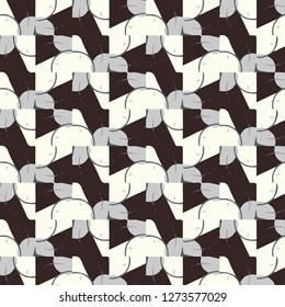 Simple vector illustration. Abstract geometric background pattern