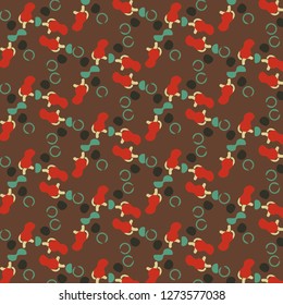 Simple vector illustration. Abstract geometric background pattern
