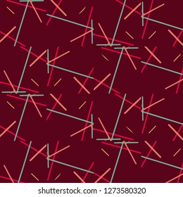 Simple vector illustration. Abstract geometric background pattern