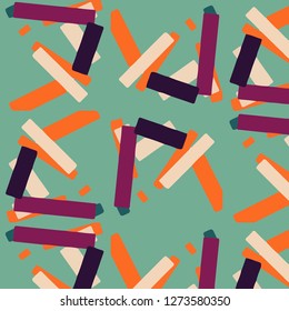 Simple vector illustration. Abstract geometric background pattern