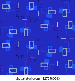 Simple vector illustration. Abstract geometric background pattern