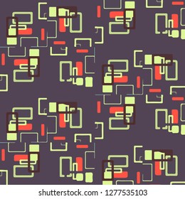 Simple vector illustration. Abstract geometric background pattern