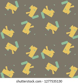 Simple vector illustration. Abstract geometric background pattern