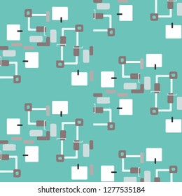 Simple vector illustration. Abstract geometric background pattern