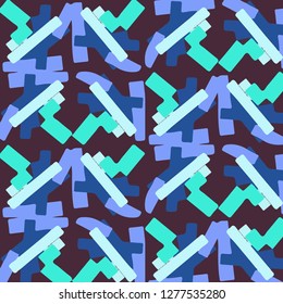 Simple vector illustration. Abstract geometric background pattern