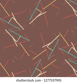 Simple vector illustration. Abstract geometric background pattern