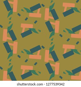 Simple vector illustration. Abstract geometric background pattern
