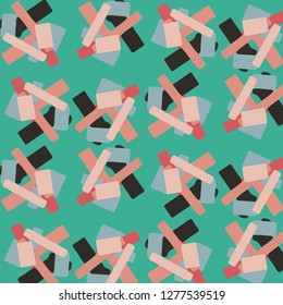 Simple vector illustration. Abstract geometric background pattern
