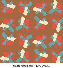 Simple vector illustration. Abstract geometric background pattern
