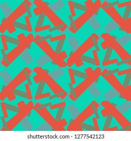 Simple vector illustration. Abstract geometric background pattern
