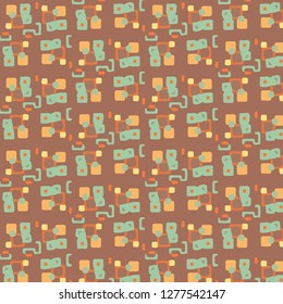 Simple vector illustration. Abstract geometric background pattern
