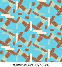 Simple vector illustration. Abstract geometric background pattern
