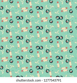 Simple vector illustration. Abstract geometric background pattern
