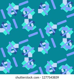 Simple vector illustration. Abstract geometric background pattern
