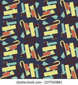 Simple vector illustration. Abstract geometric background pattern
