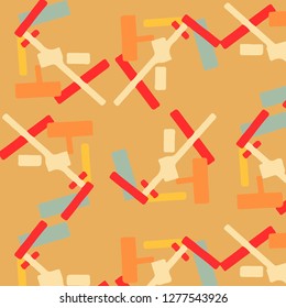 Simple vector illustration. Abstract geometric background pattern
