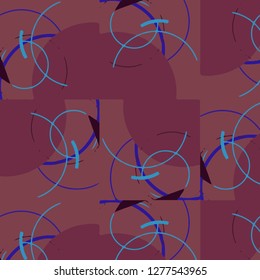 Simple vector illustration. Abstract geometric background pattern
