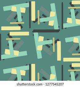 Simple vector illustration. Abstract geometric background pattern

