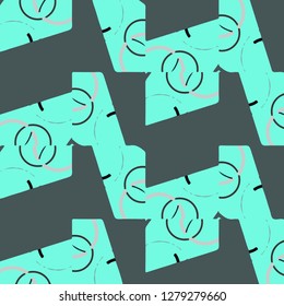 Simple vector illustration. Abstract geometric background pattern