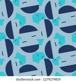 Simple vector illustration. Abstract geometric background pattern